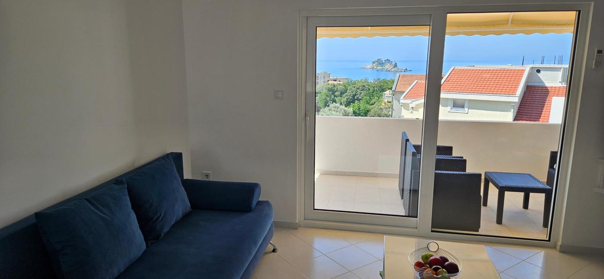 Sea View Apartment Aria Petrovac Eksteriør bilde